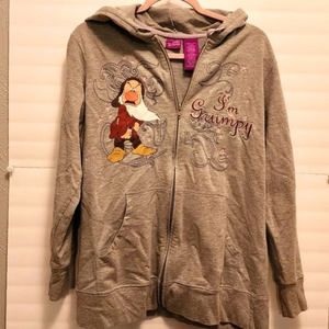 DISNEY Grumpy Hoodie‎ Size 1X (16W)